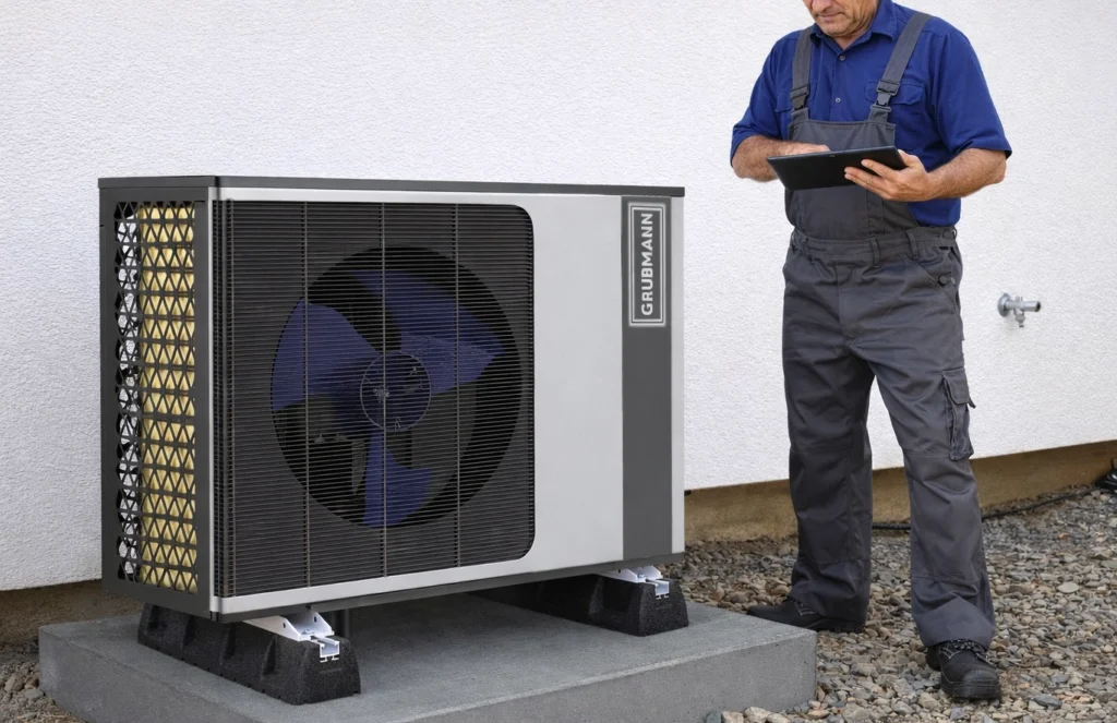 Servis tepelného čerpadla